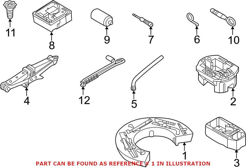 VW Multi Purpose Tool Set